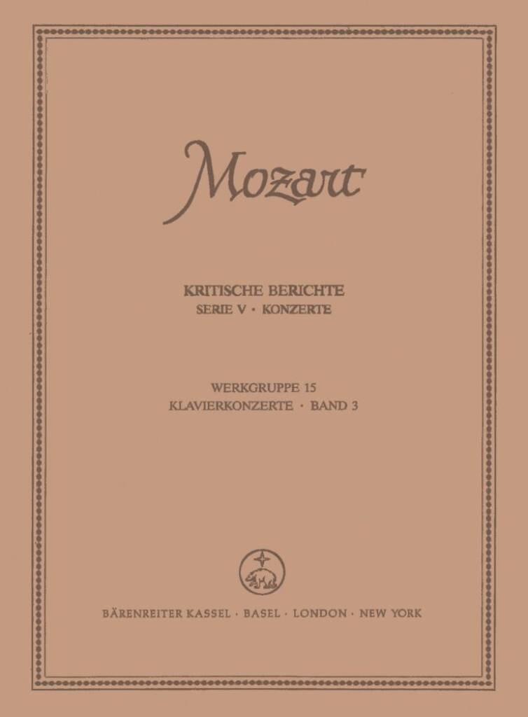 Klavierkonzerte, Band 3